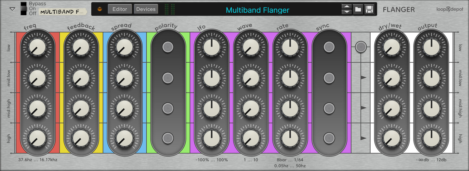 Multiband Flanger